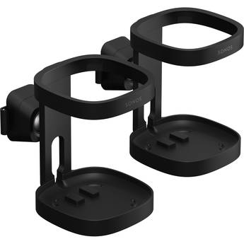 Sonos Wall Mounts for the One and PLAY:1 (Black, Pair)
