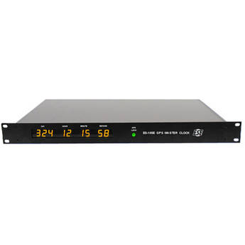ESE ES-185E/NTP6 GPS Master Clock/Timecode Generator/NTP Time Server