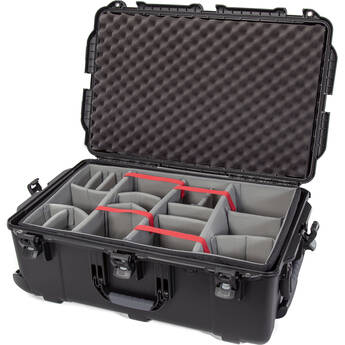 Nanuk 963 Wheeled Hard Case&nbsp;with Padded Divider Insert (Black, 90.6L)