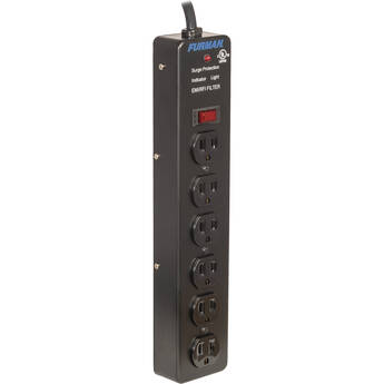 Furman Pro Plug 6-Outlet Power Strip with Surge Protection