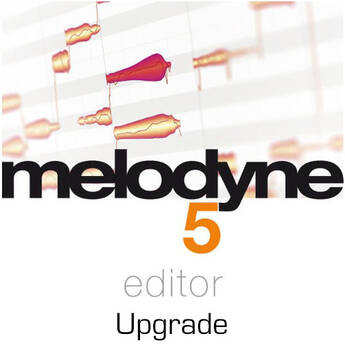 Melodyne 5 Editor Note-Based Audio Editor Software (Upgrade from Essential, Download)