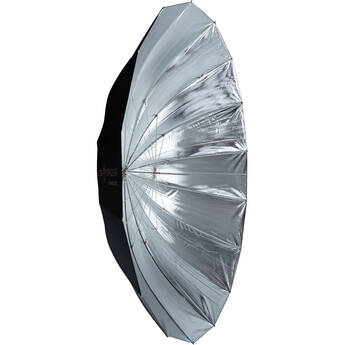 Hudson Spider 7' Umbrella for Mozzie LED Fixture (Black/Silver)