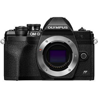 Olympus OM-D E-M10 Mark IV Mirrorless Camera (Black)