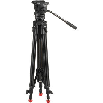 Sachtler Ace M System Black Edition with Tripod & Mid-Level Spreader (75mm Bowl)