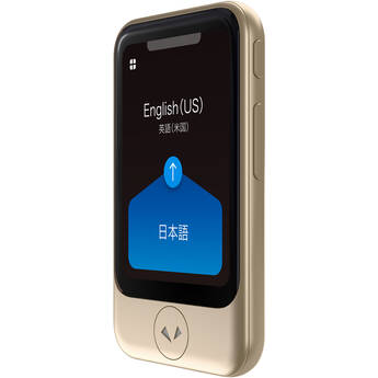 Pocketalk S Portable Voice Translator (Gold)