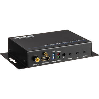 Black Box AVSC-VIDEO-HDMI Component/Composite to HDMI Scaler/Converter with Audio