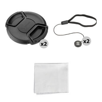 Sensei 39mm Screw-in Metal Lens Cap 2 Pack
