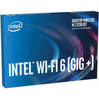 Intel AX200 Gig+ Wi-Fi 6 Desktop Kit