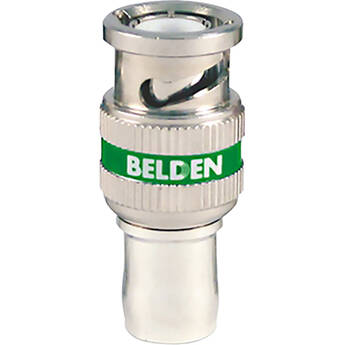 Belden 12 GHz UHD BNC Compression Connector for 1694A RG6 Coax Cable (Single)