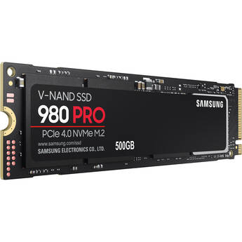 Samsung 500GB 980 PRO PCIe 4.0 x4 M.2 Internal SSD