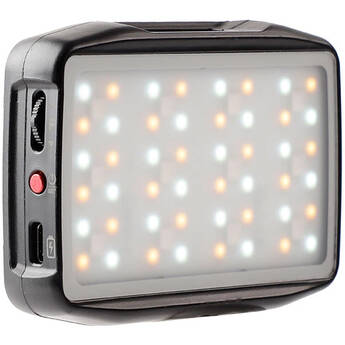 Falcon Eyes PockeLite F7 mini RGB & Variable Color LED Light with Diffuser & Grid