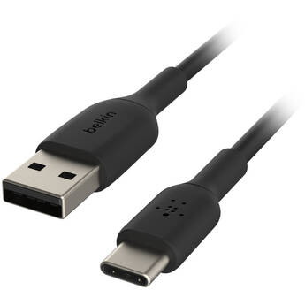 Belkin Boost Charge USB Type-A to C Cable (6.6', Black)