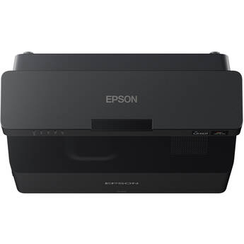 Epson PowerLite 755F 3600-Lumen Full HD Ultra-Short Throw Laser LCD Projector with Wi-Fi (Black)