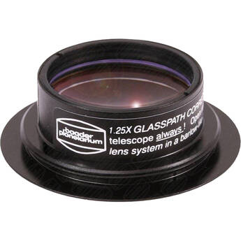 Alpine Astronomical Glasspath Corrector 1.25x for Maxbright/Mark V Binoviewers with Zeiss Ring Dovetail
