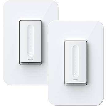 WEMO Wi-Fi Smart Dimmer Switch (2-Pack)