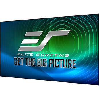 Elite Screens Aeon 60 x 106.6" 16:9 Fixed Frame Projection Screen with CLR 3 Projection Surface