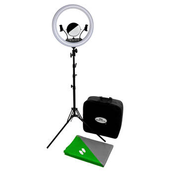 Savage Vlogger Bi-Color LED Ring Light (17", Beauty Video Kit)