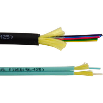 TechLogix Networx Fiber Bulk Cable - 6 Strand Distribution Armored lndoor- Price Per Foot