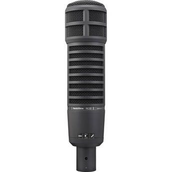 Electro-Voice RE20 Broadcast Announcer Microphone with Variable-D (Black)