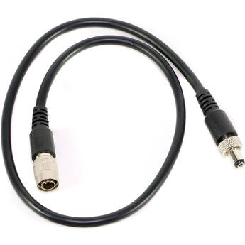 BDS POWERING CABLE 2.5mm X 5.5mm RIGHT ANGLE LOCKING TO HIROSE MALE 4 PIN 