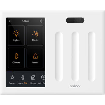 Brilliant Smart Home 3-Switch Control (White)