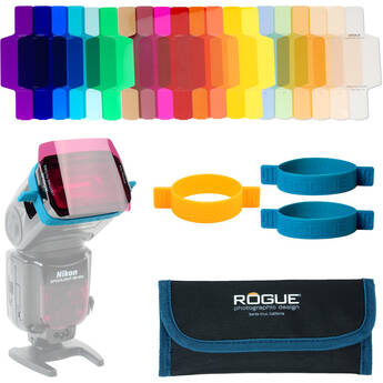 Rogue Photographic Design Rogue Gels Universal Lighting Filter Kit (Set of 20 Gels)