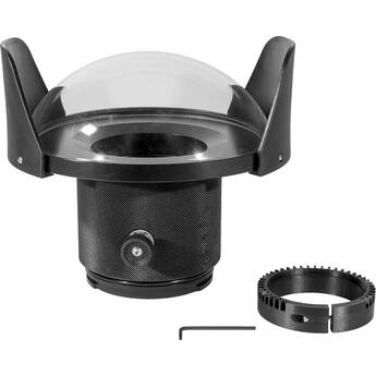 Nimar 8" Acrylic Dome Lens Port Set for Nikon AF-P DX 10-20mm f/4.5-5.6G VR Lens (Nikon Z6/Z7 Surf Pro Housing)