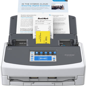 Fujitsu Ricoh ScanSnap iX1600 Document Scanner (White)