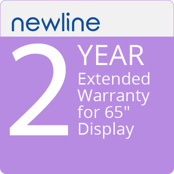 Newline 2-Year Extended Warranty for 65" Displays