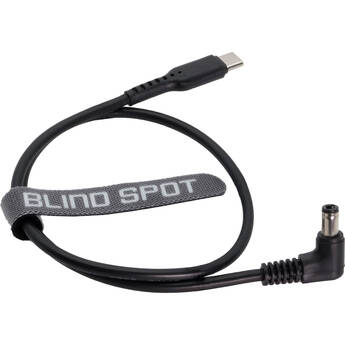Blind Spot Gear Power Pipe USB-C PD to 5.5mm Barrel Connector Power Cable (12 VDC)