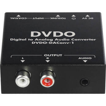 DVDO Digital to Analog Converter (Coaxial/TOSLINK In to Analog Out)