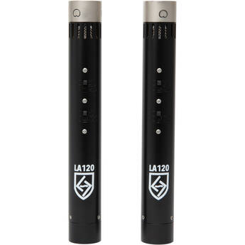 Lauten Audio Series Black LA-120 Small-Diaphragm FET Condenser Microphone Pair