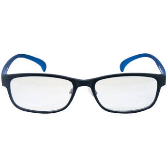 HornetTek HT-GL-B7108BKBU Gaming Glasses with Blue Light Protection (Black & Blue)