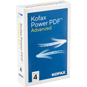 Kofax (Nuance) Power PDF 4.0 Advanced (Non-Volume, Boxed)