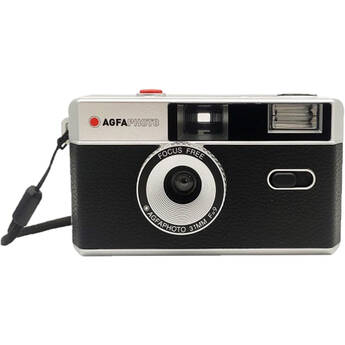 AgfaPhoto Analog 35mm Reusable Film Camera (Black)