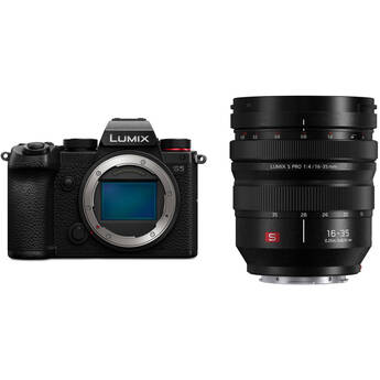 Panasonic Lumix S5 Mirrorless Camera with 16-35mm f/4 Lens