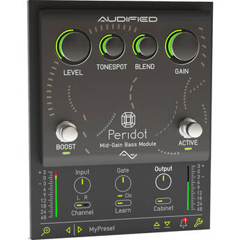 AUDIFIED Peridot LE Bass Processing Software (Download)