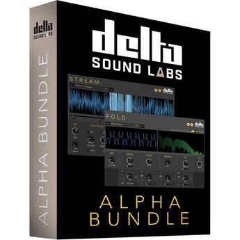 Delta Sound Labs Alpha Bundle with Stream and Fold Audio Effects Plug-Ins