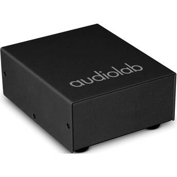 Audiolab DC Block Single-Outlet Inline Power Conditioner (Black)