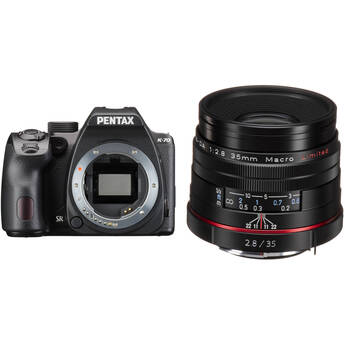 Pentax K-70 DSLR Camera with DA 35mm f/2.8 Macro Limited Lens Kit