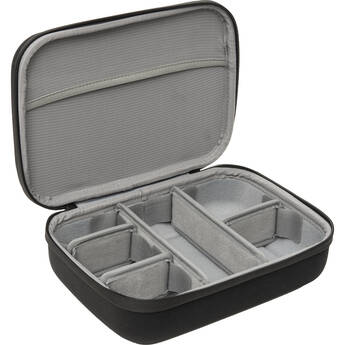 Shell-Case Hybrid 315 Lightweight Semi-Rigid Utility Case with Pouch & Divider Set (Black)