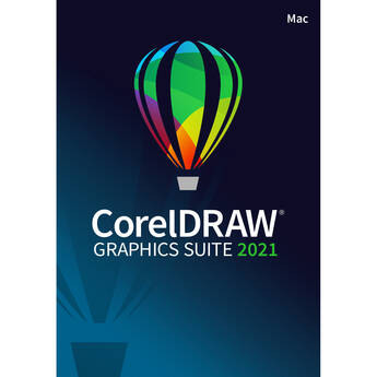 CorelDRAW Graphics Suite 2021 for Mac (Box with Download Code / Education Edition / Perpetual License)