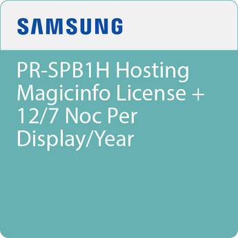 Samsung MagicINFO Cloud CMS with 12x7 NOC Support