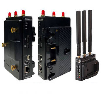 Nimbus WiMi6220 Wireless Transmission System with WiMi1000 Repeater Bundle (Gold Mount)