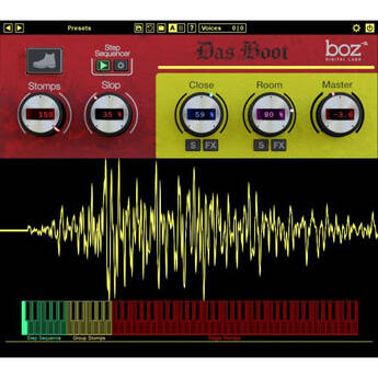 BOZ DIGITAL Das Boot Sampled Stomp and Step Sequencer (Download)