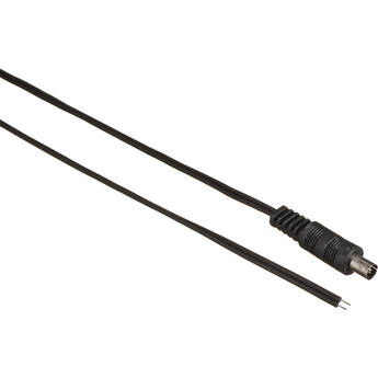MG Electronics 2.1mm Male to Bare Wire Power Plug Cable (12", 10-Pack)