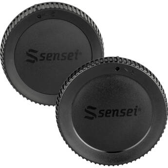 Sensei Body Cap and Rear Lens Cap Kit for Nikon Z-Mount Cameras/Lenses