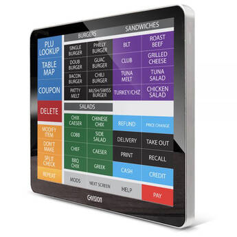 GVision USA D10ZJ-OV-K5P0 10.1" WXGA PCAP Touchscreen Monitor