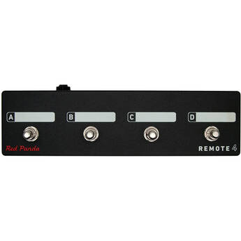 Red Panda Remote 4 Pedal Switchboard