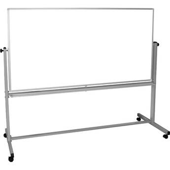Luxor MB7248WW Mobile Magnetic Reversible Whiteboard (72 x 48")